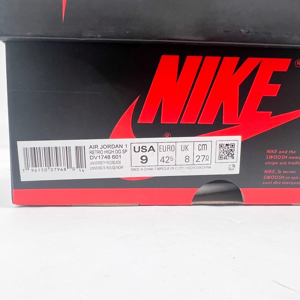 Jordan 1 High OG x Spider-Man: Next chapter - Picture 15 of 15